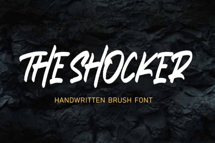 THE SHOCKER Font Download