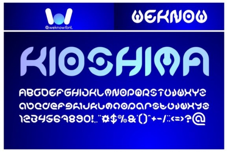 Kioshima Font Download