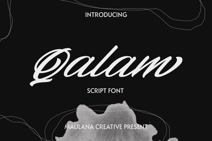 Qalam Script Font Font Download