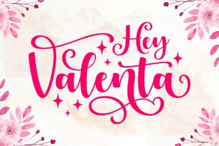 Hey Valenta Font Download