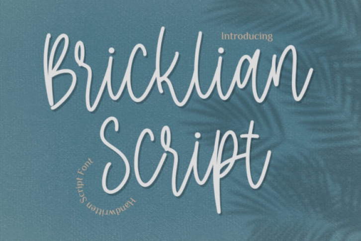 Bricklian Script Font Download