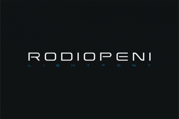 Rodiopeni Font Download