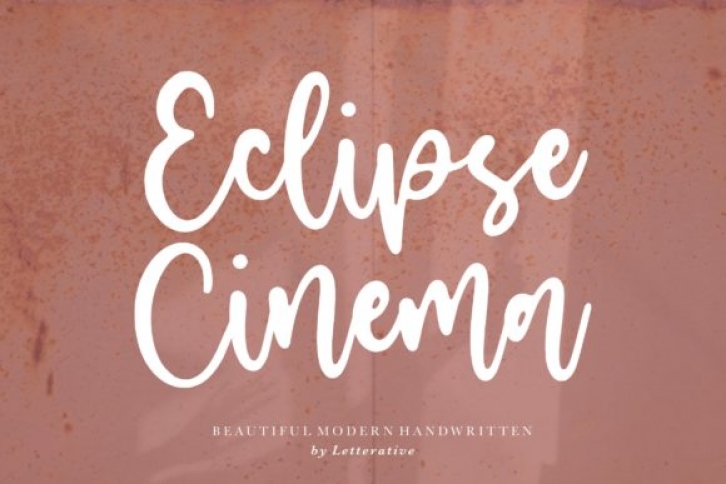 Eclipse Cinema Font Download