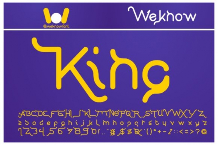 King Font Download