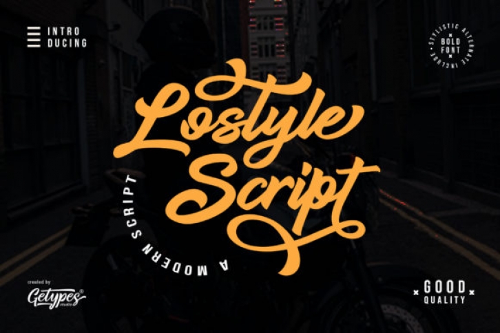 Lostyle Script Font Download