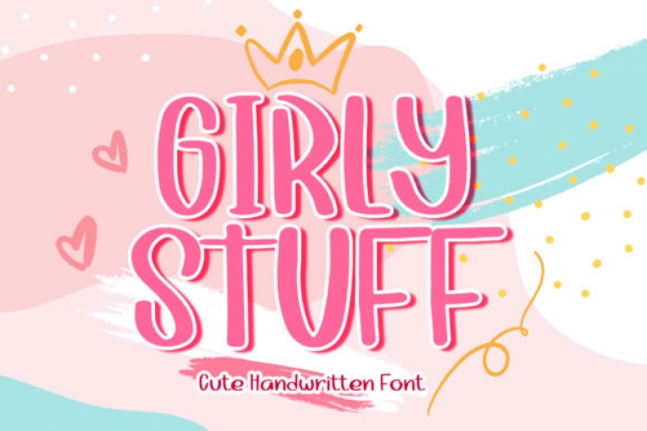 Girly Stuff Font Download