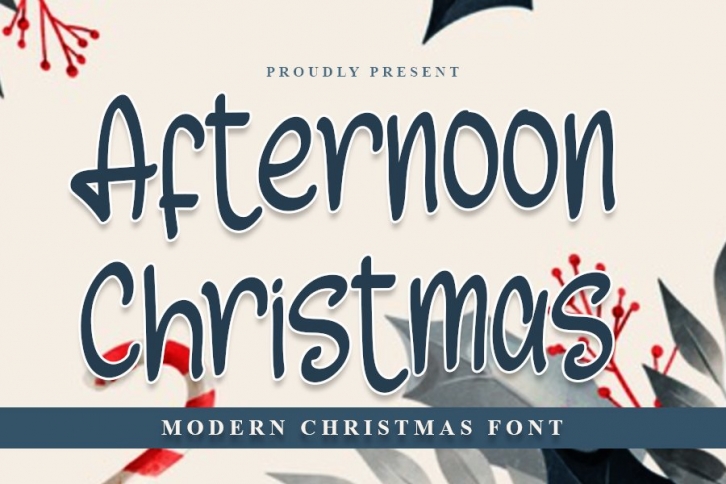 Afternoon Christmas Font Download