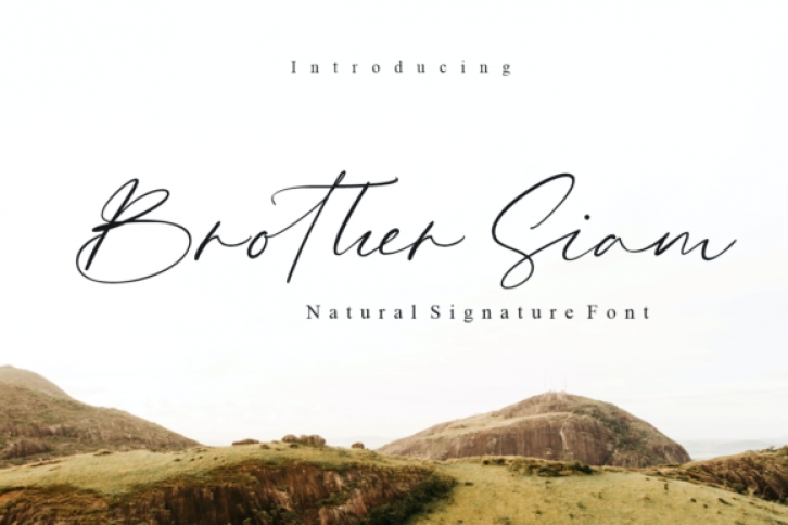 Brother Siam Font Download