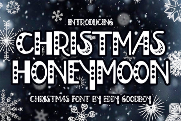 Christmas Honeymoon Font Download