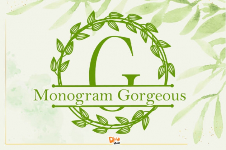 Monogram Gorgeous Font Download