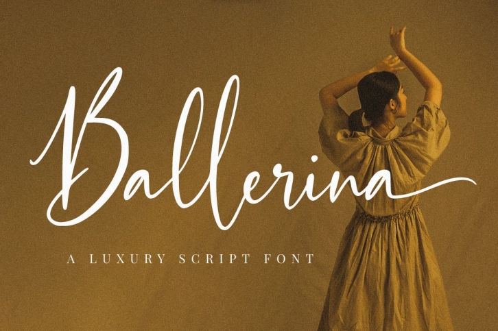 Ballerina  Handwritten Font Font Download