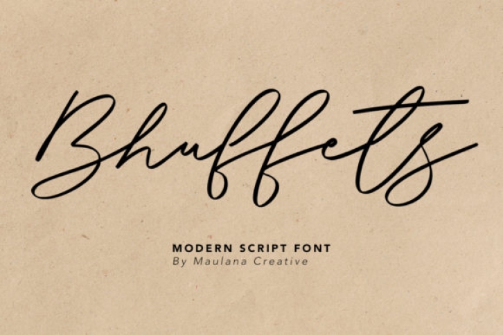 Bhuffets Font Download