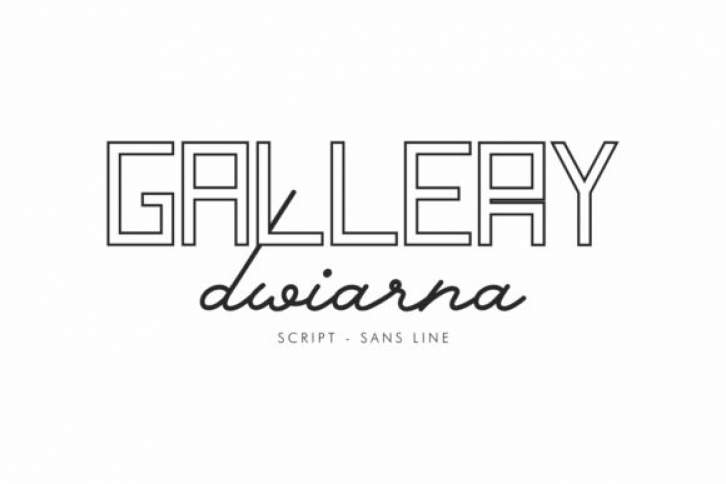 Gallery Dwiarna Font Download