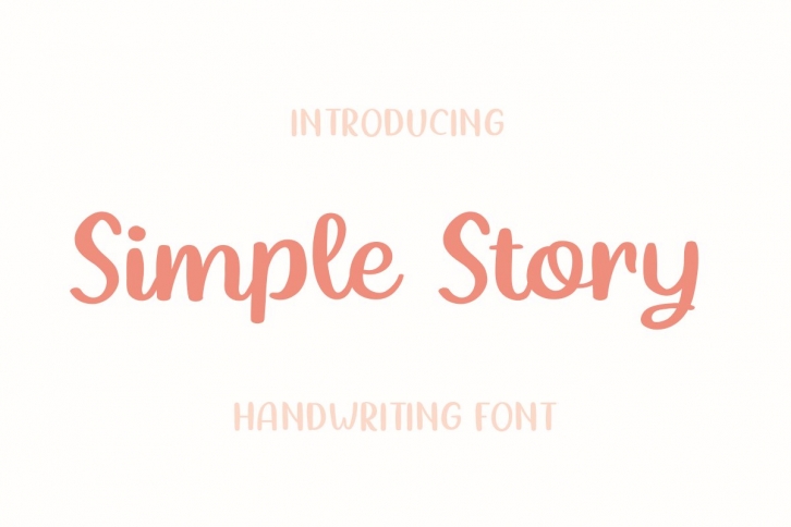 Simple Story Font Download