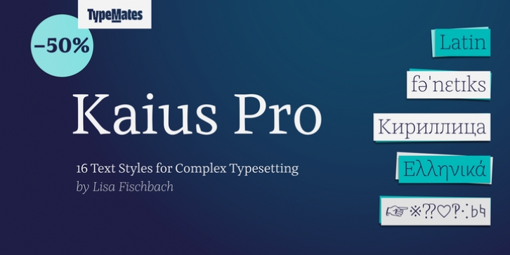 Kaius Pro Font Download