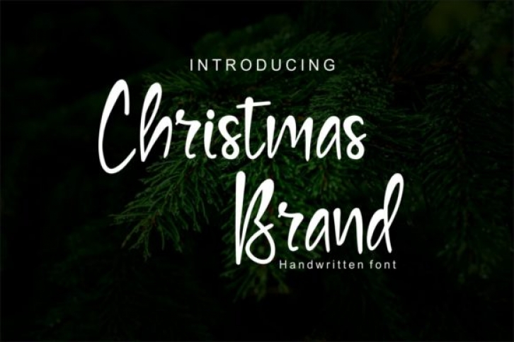 Christmas Brand Font Download