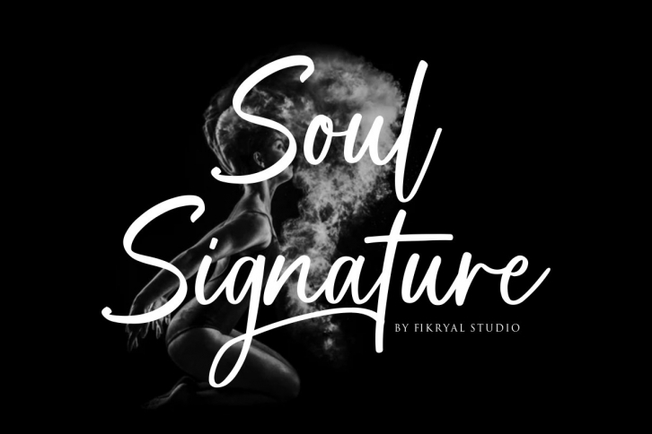 Soul Signature - signature font Font Download