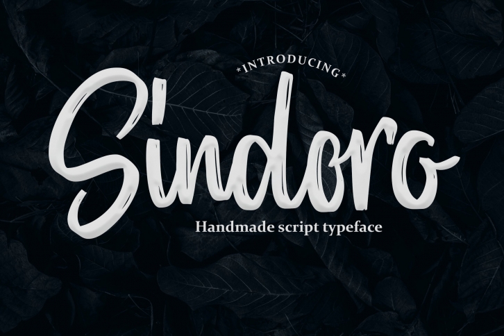 Sindoro - Handmade Script Font Download