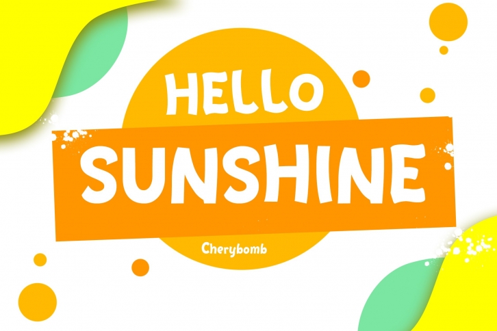Chery Bomb Font Download