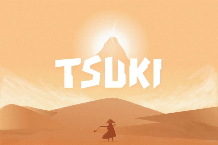 Tsuki Typeface Font Download