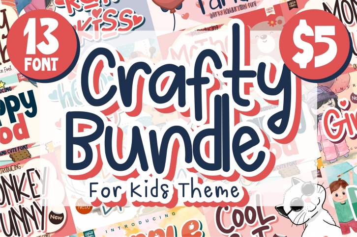 MEGA BEST CRAFTING COLLECTION BUNDLE!! Font Download