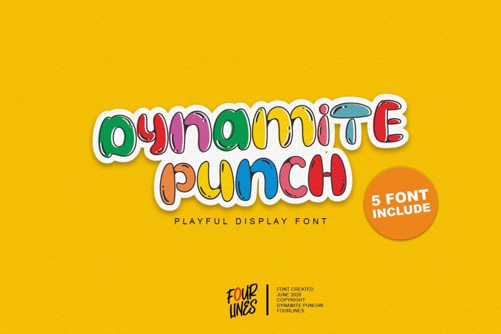 Dynamite Punch Font Download