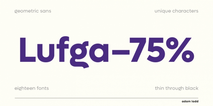 Lufga Font Download