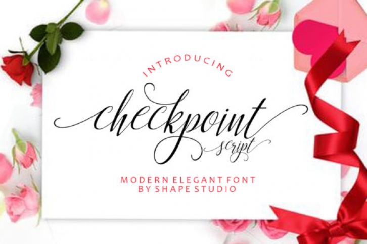 Checkpoint Font Download