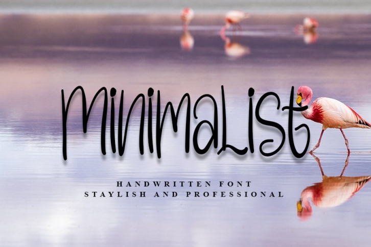 Minimalist | Beautiful Handwritten Font Font Download