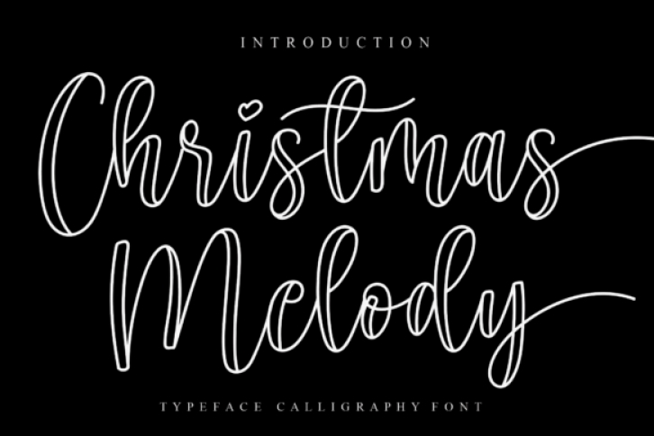 Christmas Melody Font Download