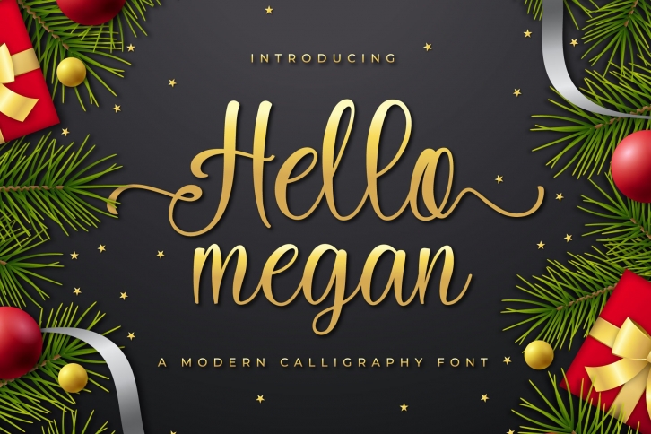 Welcome Christmas | Modern Typeface Font Font Download