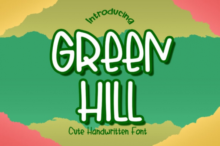 Green Hill Font Download