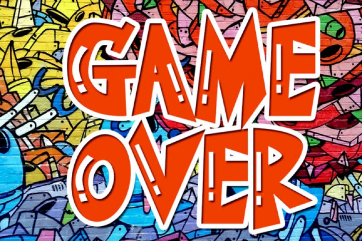 Game over Font Download