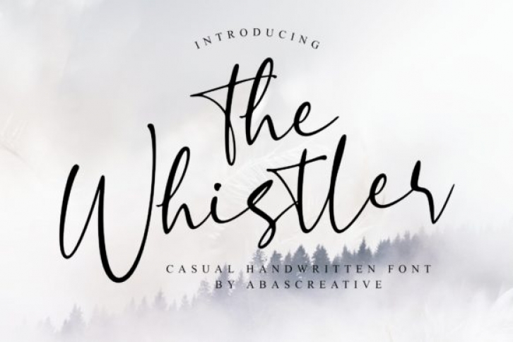 The Whistler Font Download