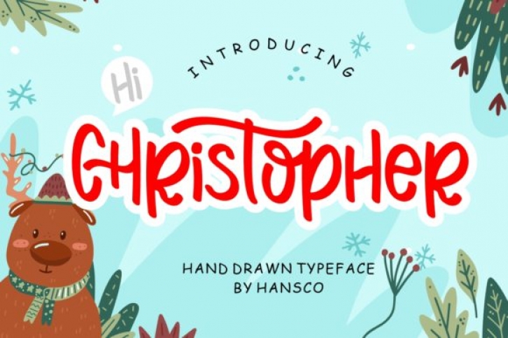 Hi Christopher Font Download