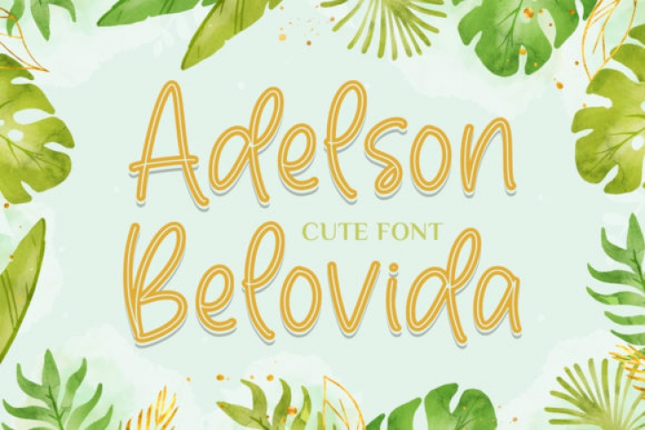Adelson Belovida Font Download
