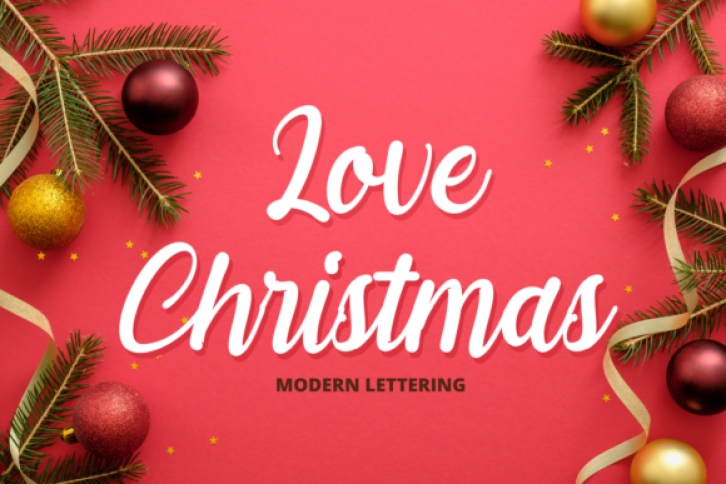 Love Christmas Font Download