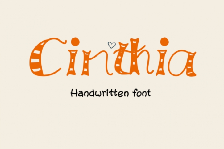 Cinthia Font Download