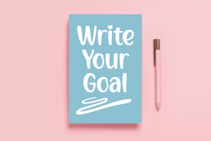 Write Your Goal Font Download
