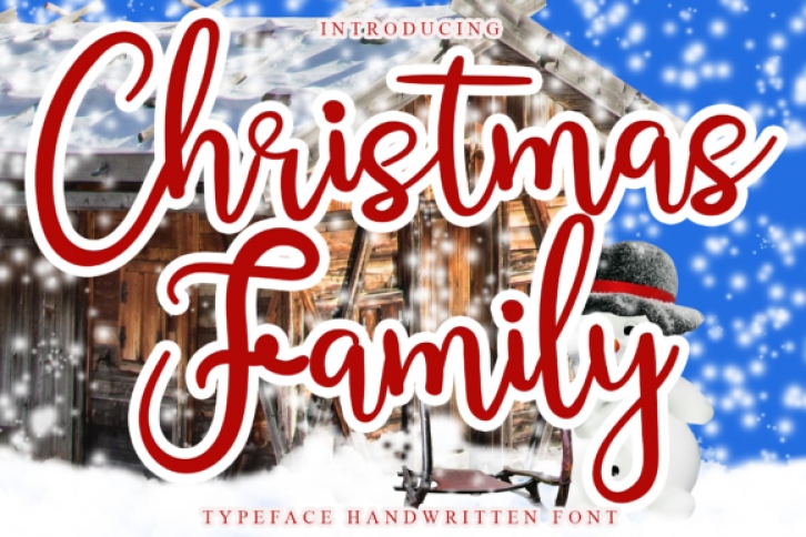 Christmas Family Font Download