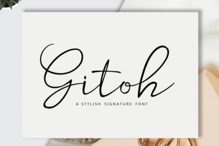 Gitoh Font Download