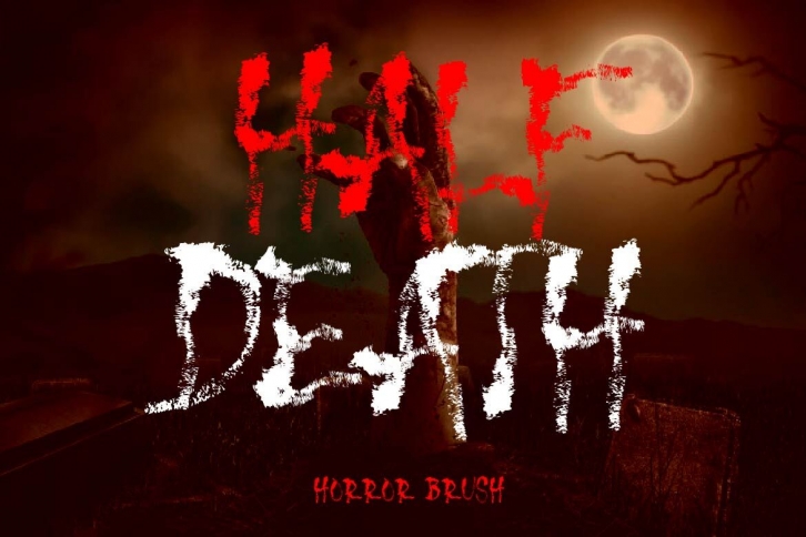 HALF DEATH Font Download