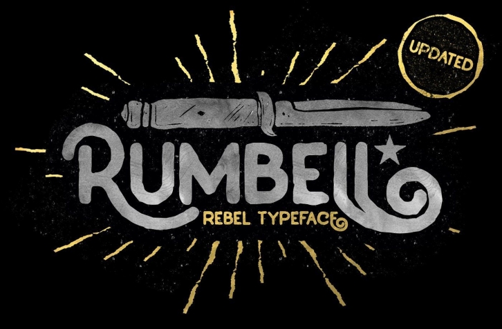 Rumbell Vintage Branding font Font Download