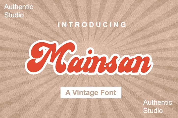 Mainsan Font Download