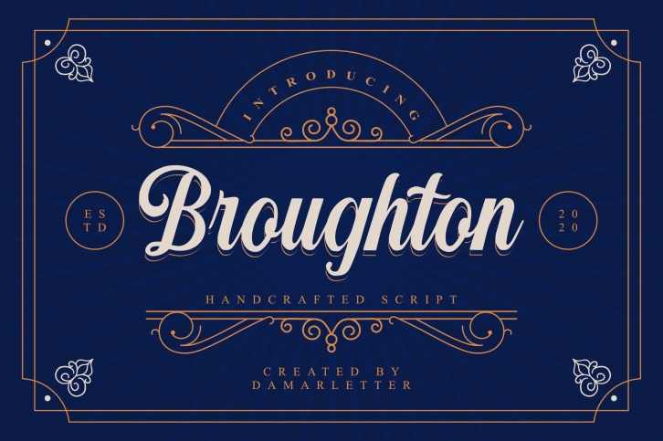 Broughton Font Download