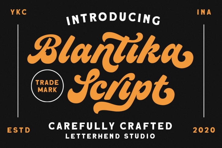 Blantika Script Font Download