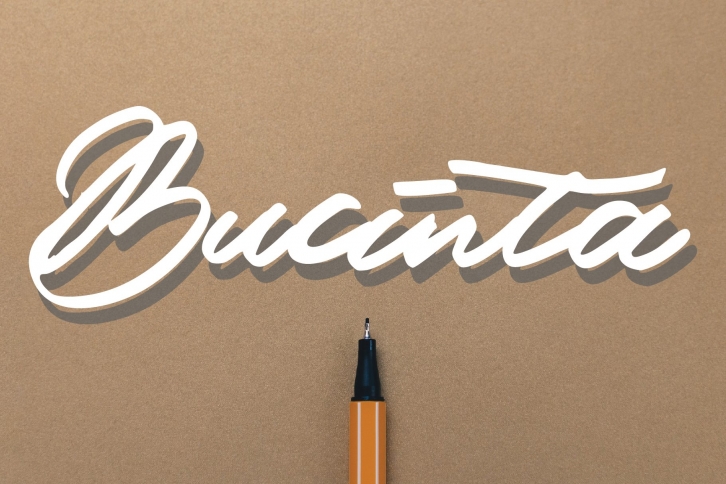 bucinta Font Download