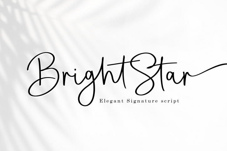 Bright Star  Font Download