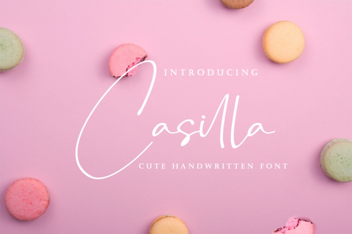 Casilla - Cute Handwritten Font Font Download