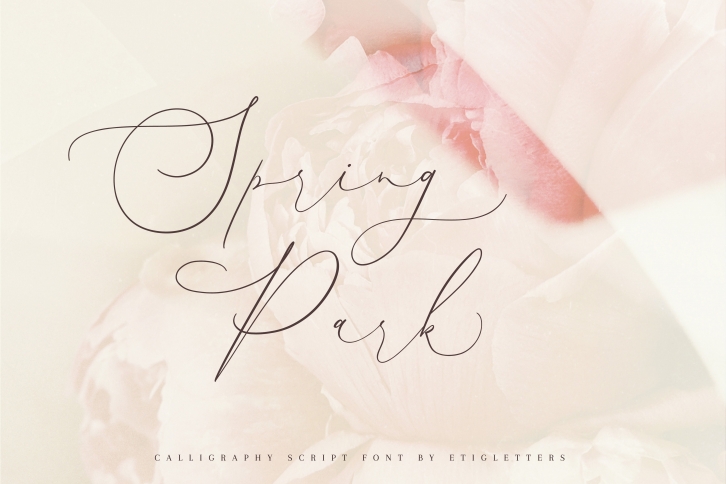 Spring Park Font Download